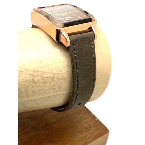 GV2 by Gevril Women\'s Watch 9249.5 Swiss Quartz Brown Mother of Pearl Di… main image 5